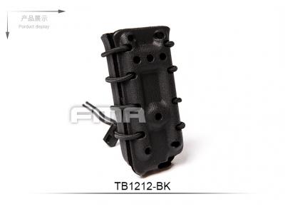 FMA Scorpion pistol mag carrier- Single Stack for 45acp BK with flocking TB1212-BK free shipping